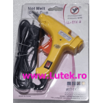 Pistol de lipit cu bare silicon cald-20W (GL-806-G) - www.lutek.ro